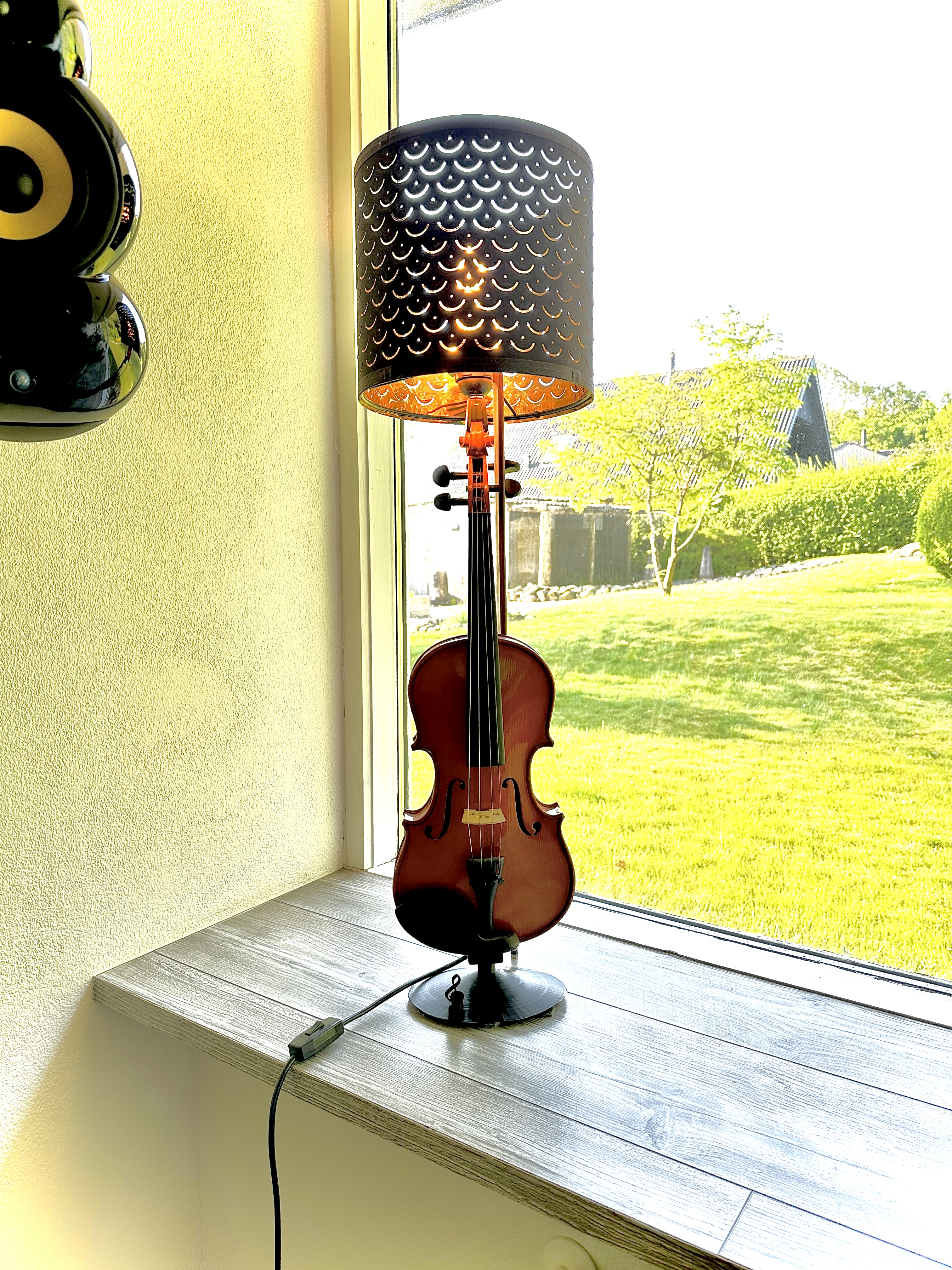 Violin Bordlampe